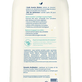 Huile Lavante Dermo-protectrice - 500 ml 