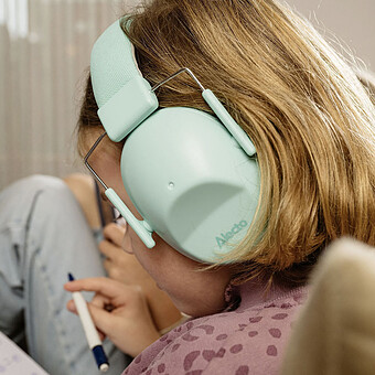 Casque Anti-bruit pour Enfants - Vert 