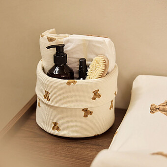 Panier de Rangement Little Waffle - Mini Teddy Bear