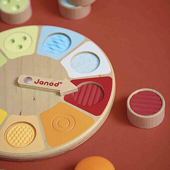 Jeu Sensoriel - Roue Mémo Touch 