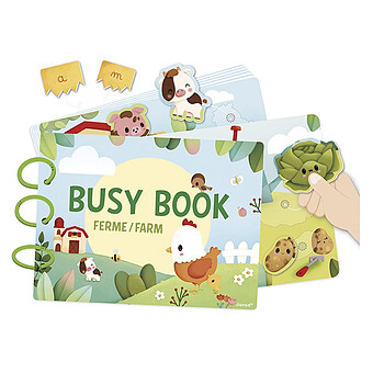 Busy Book Ferme Français / Anglais