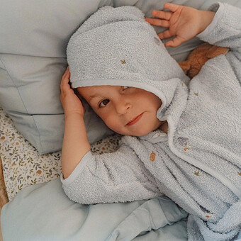 Peignoir Forest Friends Blue - 3/4 Ans