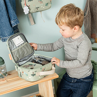 Lunch Bag Isotherme - Tiny Trails Vert