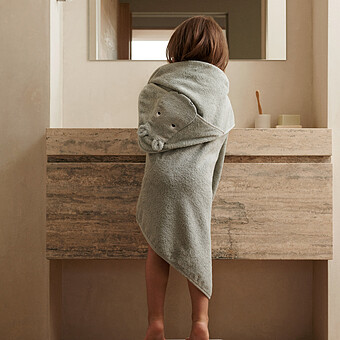 Cape de Bain Albert Hippo - Dove Blue