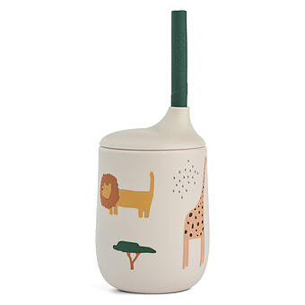 Verre avec Paille Ellis - Safari Sandy Mix