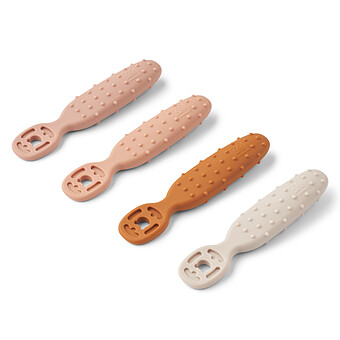 Lot de 4 Cuillères Caelia - Pale Tuscany Multi Mix