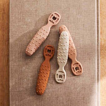 Lot de 4 Cuillères Caelia - Pale Tuscany Multi Mix