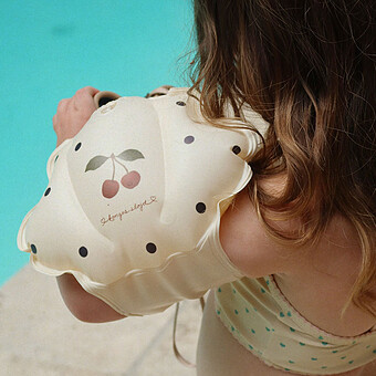 Brassards Navy Dot - 3/6 Ans 