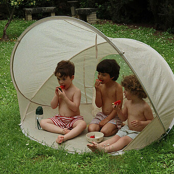 Mini Tente de Plage Anti-UV - Tea Stripe