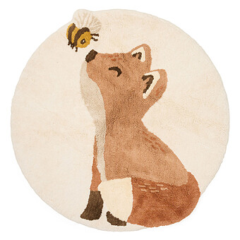 Tapis Forest Friends Renard - Ø 110 cm