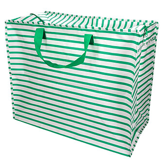 Sac de Rangement Jumbo - Rayures Vertes