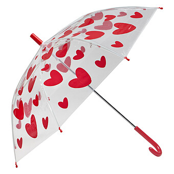 Parapluie - Coeurs Rouge