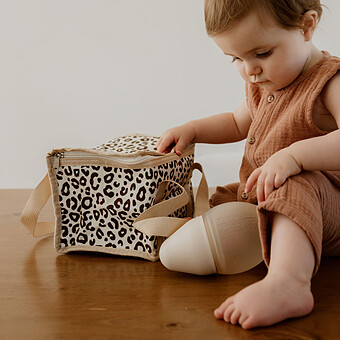 Sac Isotherme - Léopard Crème Marron