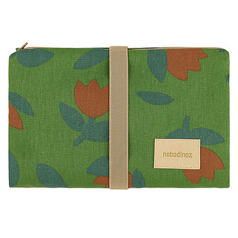 Tapis à Langer Imperméable Hyde Park - Green Tulips