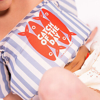 Gilet de Nage avec Brassards Catch of the Day - 2/6 Ans 