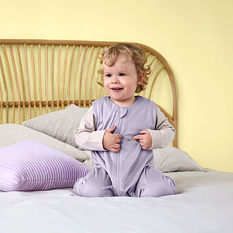 Combinaison pour Dormir Chat Lilas Pâle - 4/6 Ans