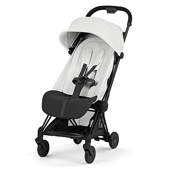 Poussette Ultra-compacte Coyä Style Châssis Matt Black - Off White
