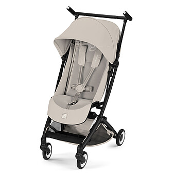 Poussette Ultra-compacte Libelle 2026 Châssis Black - Dune Grey
