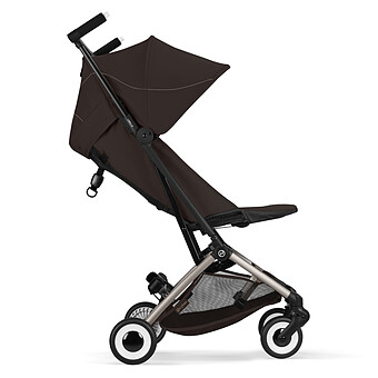 Poussette Ultra-compacte Libelle 2026 Châssis Taupe - Chocolate Brown