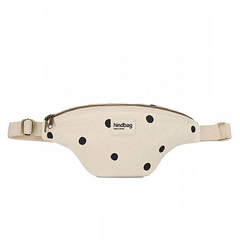 Sac Banane Olivia - Pois Ecru