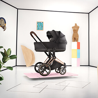 Nacelle Pliable Priam Luxe Style - City Grey