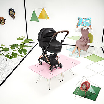 Nacelle Pliable Mios Coyä Luxe Style - City Grey