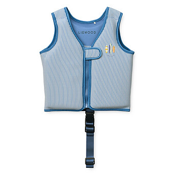 Gilet de Nage Dove Stripe Riverside / Crème de la Crème - 1/2 Ans 