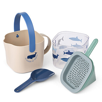 Set de Plage Roald - Shark Dove Blue