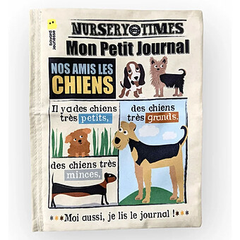 Mon Journal en Tissu - Nos Amis les Chiens