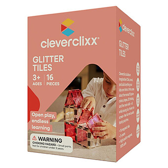 Kit de 16 Tuiles Aimantées Pailletées