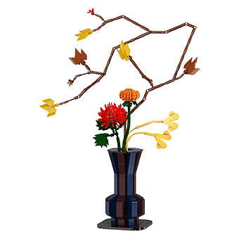 Jeu de Construction Composition Florale Automne