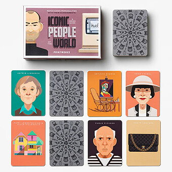 Memo Game - Iconic People 