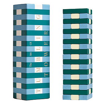 Jeu Tour Chancelante Vert / Bleu - Play 