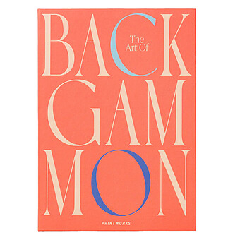 Jeu de Plateau Art of Backgammon Rouge - Classic
