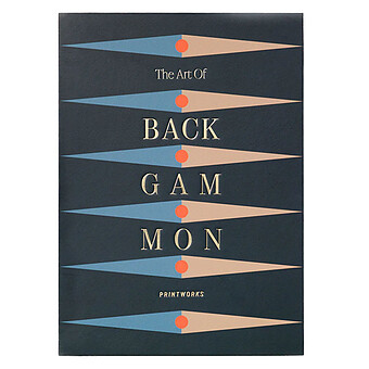 Jeu de Plateau Art of Backgammon Anthracite - Classic