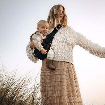 Porte-bébé pour Grand Enfant - Léopard Marron