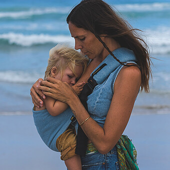 Porte-bébé pour Grand Enfant - Denim
