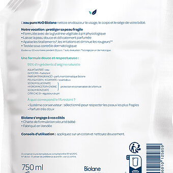 Eco-recharge Gel Lavant Corps et Cheveux 2-en-1 - 750 ml