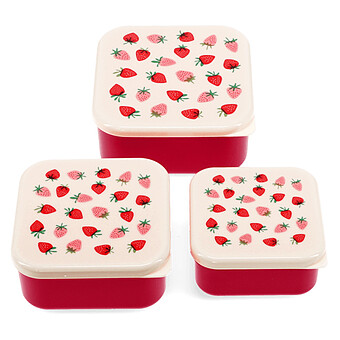 Lot de 3 Boîtes - Little Strawberry