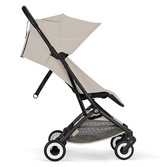 Poussette de Voyage Ultra-compacte Orfeo 2026 Châssis Black - Dune Grey