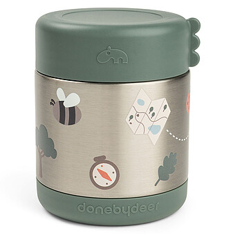 Boîte Repas Isotherme Tiny Trails Vert - 300 ml 