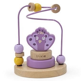 Labyrinthe à Perles en Bois - Mrs. Peacock