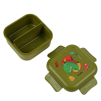 Boîte à Goûter à Clip - Fireman Mr. Dino