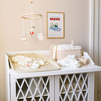 Mobile en Bois - Vintage Toys 