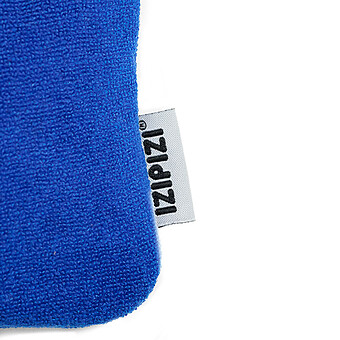 Etui à Lunettes Zippé en Eponge - Cobalt Blue