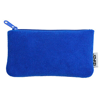 Etui à Lunettes Zippé en Eponge - Cobalt Blue