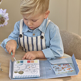 Livre de Peinture Aquarelle - Véhicules 