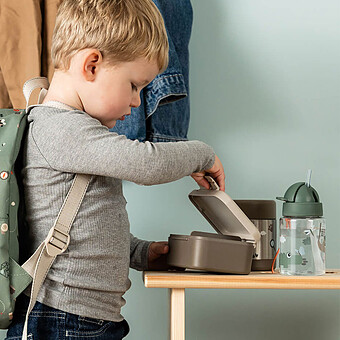 Gourde avec Paille Tiny Trails Vert - 280 ml