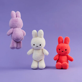 Lapin Miffy Eco Fuzzy Blanc - Petit