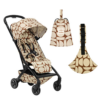 Pack Poussette Aer² + Porte-bébé pour Grand Enfant + Couverture Pique-nique - Boho